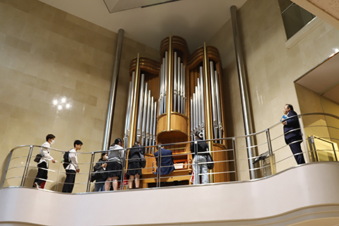 音楽学部施設見学